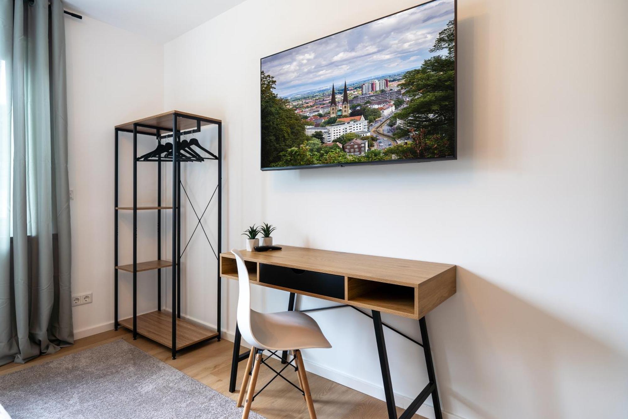 Raw-Flat Meier - Modern - Stylisch - Balkon - Netflix Bielefeld Buitenkant foto